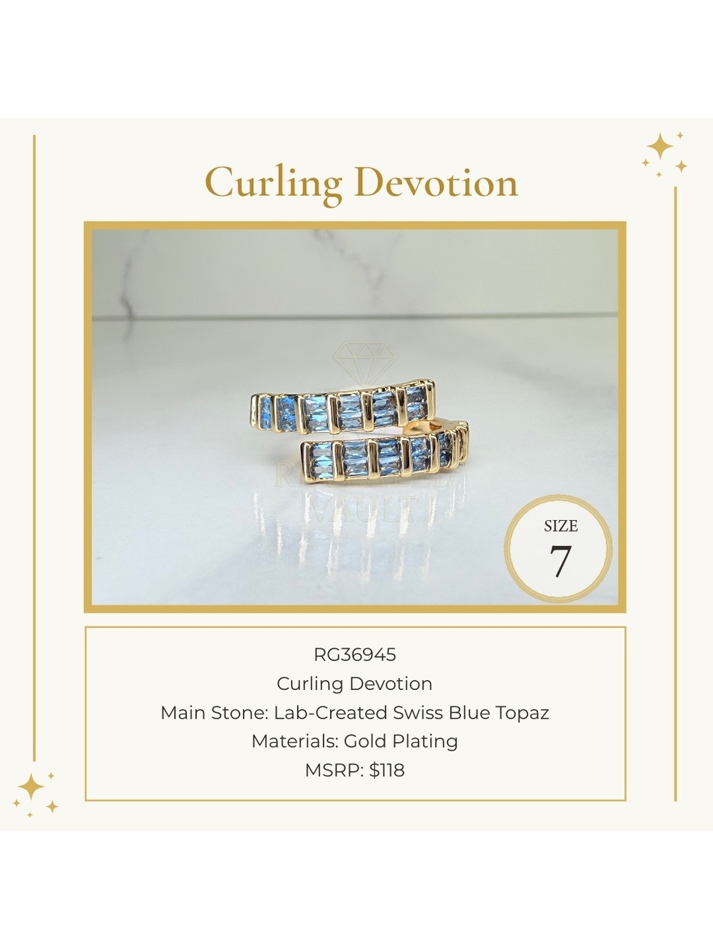 Curling Devotion - Size 7 - OG